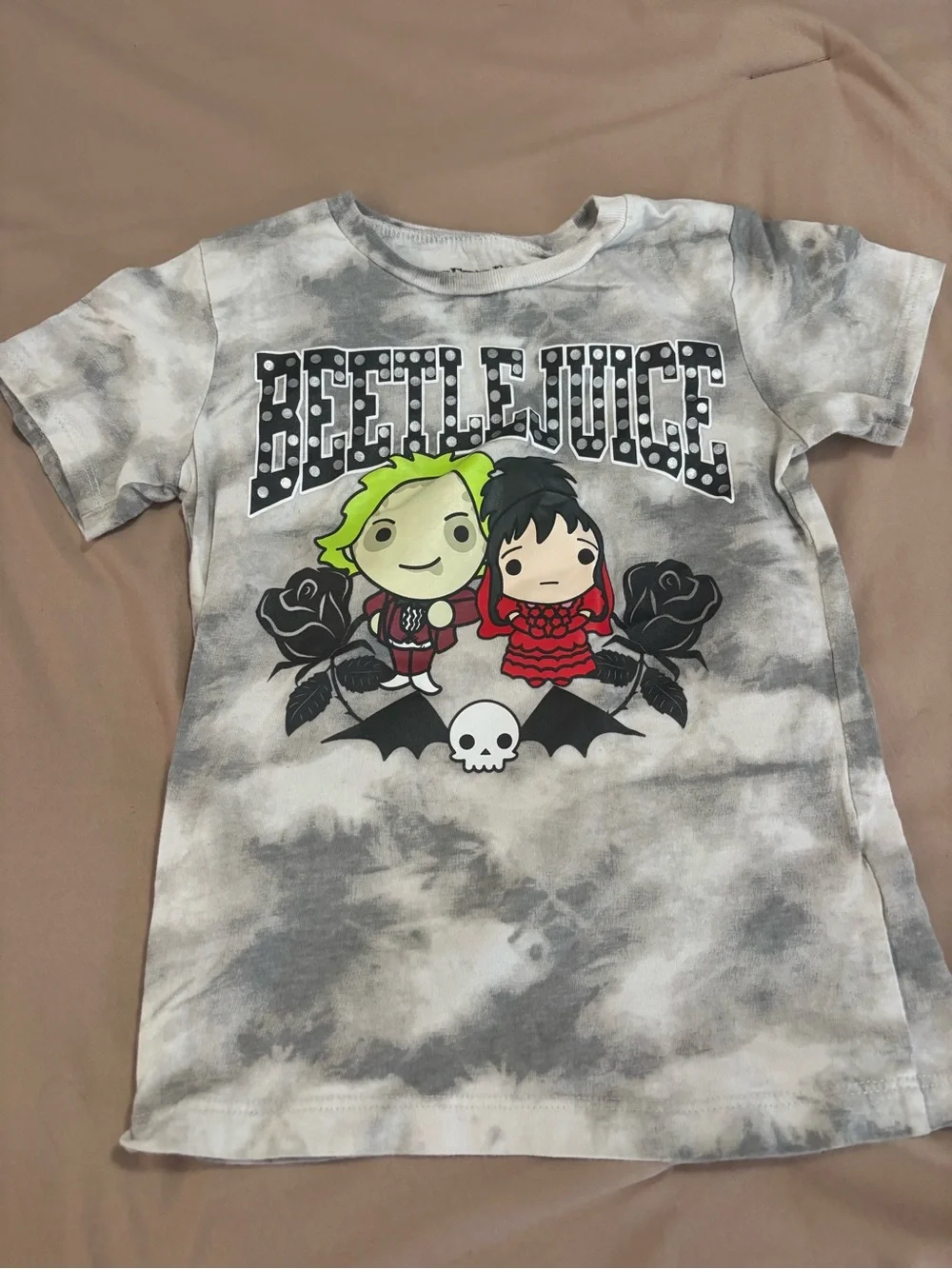 Rapunzel Purple Tee, Lilo & Stitch White Tee, Beetlejuice Tee bundle
